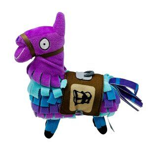 Fortnite Loot Carl‎ Llama Plush  7 inch Stuffed Toy Epic Games 2018 Purple
